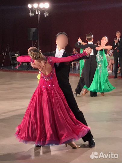 Платье для бальных танцев стандарт ю2