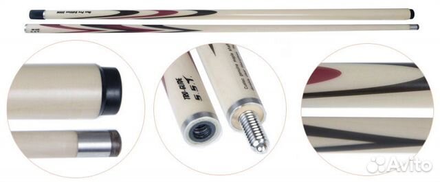 Кий для русского бильярда 2-pc 