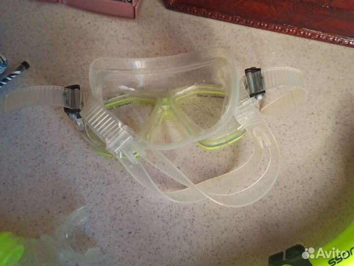 Маска и трубка для плавания joss (8-12 лет)