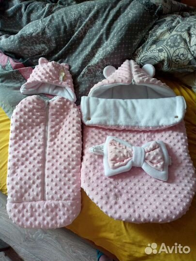 Конверт на выписку для девочки