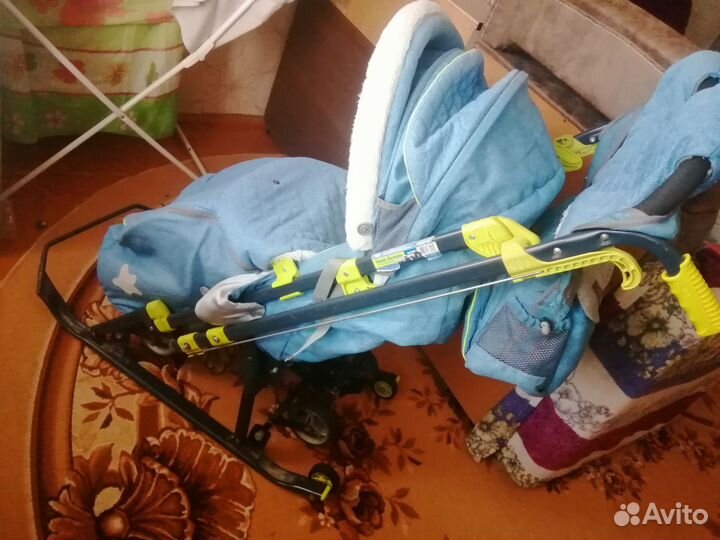 Коляска санки