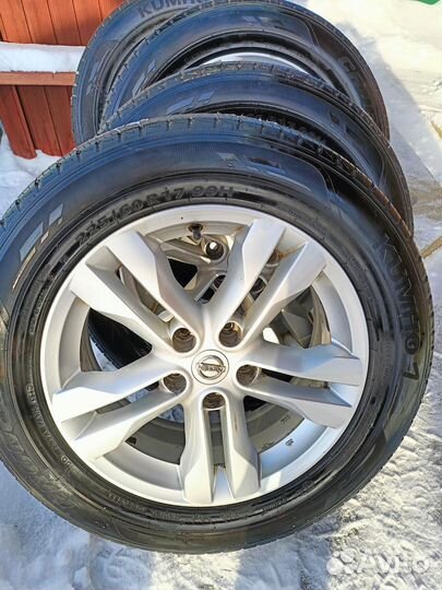 Колеса на nissan x trail летние
