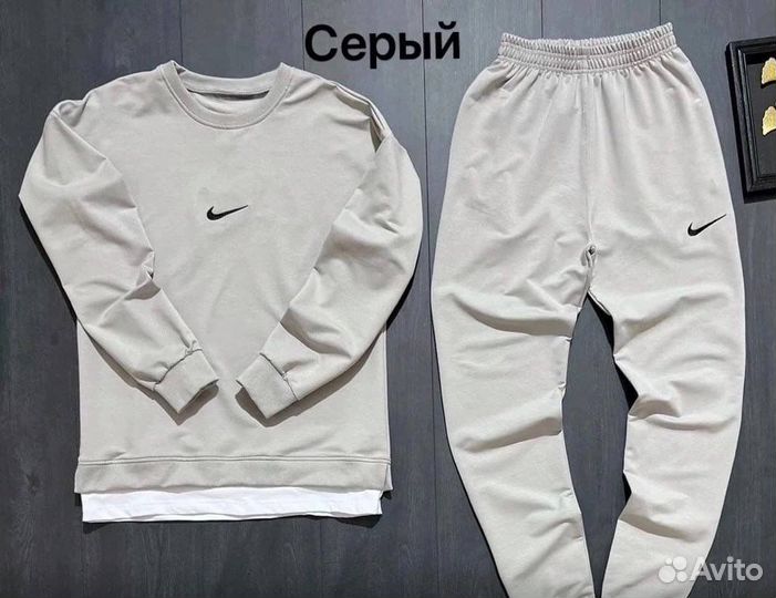 Костюм двойка nike(свитшот и спортивные штаны)