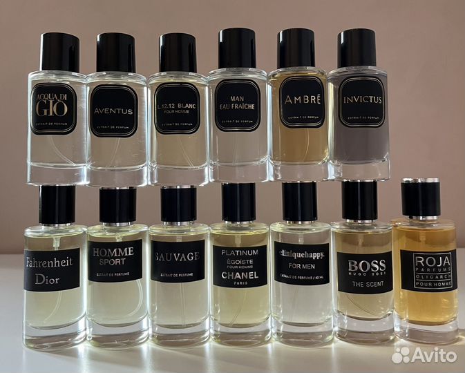 Мужская парфюмерия на маслах