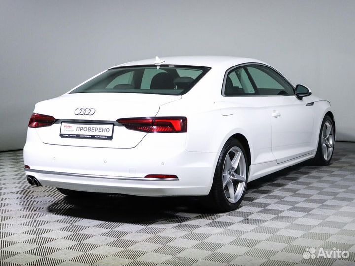 Audi A5 2.0 AMT, 2018, 96 345 км