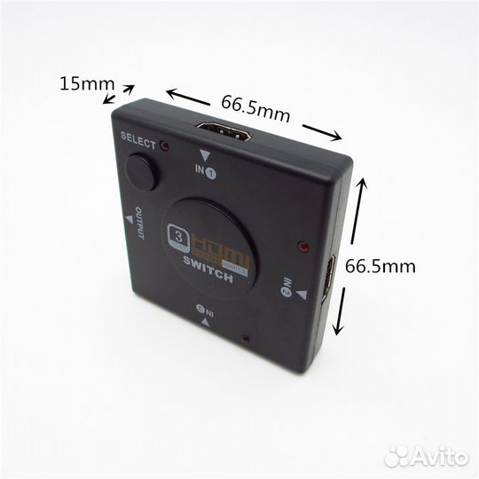 Сплиттер Hdmi Hub 3x1