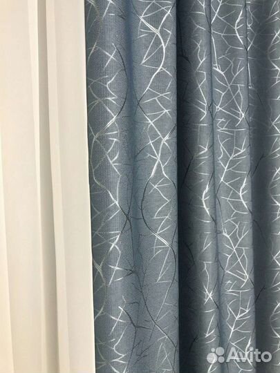 Портьеры жаккард, готовые комплекты