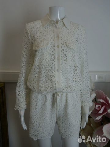 Ermanno Scervino комбинезон новый кружевной 40 р