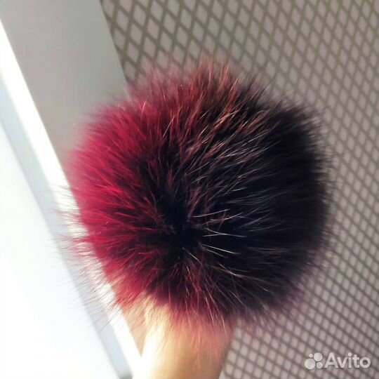 Помпон натуральный мех