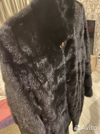 Шуба норковая 46 48 бу