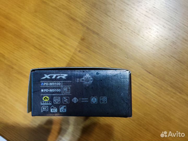 Контактные педали shimano XTR