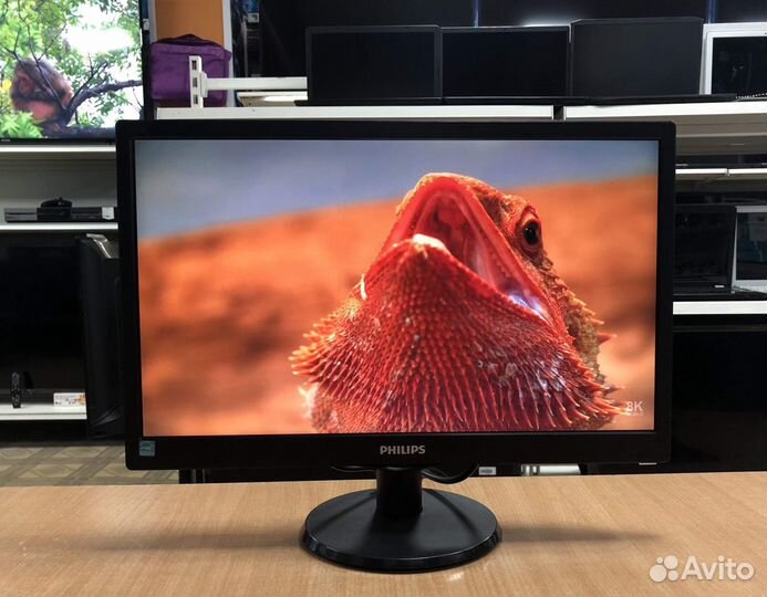 Монитор Philips 18.5(47) /Full HD/VGA