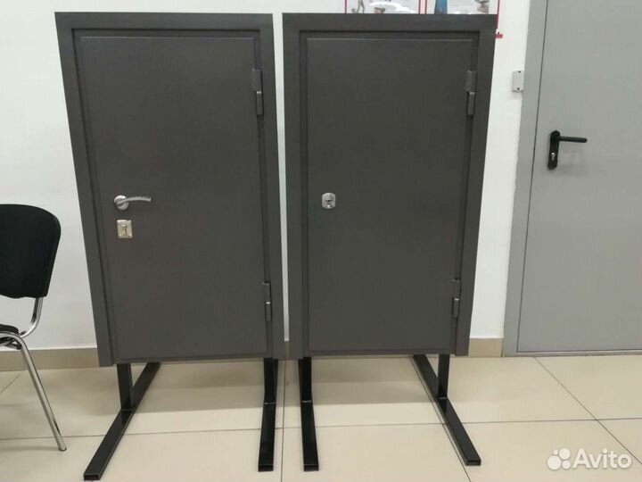 Металлические двери перегородки