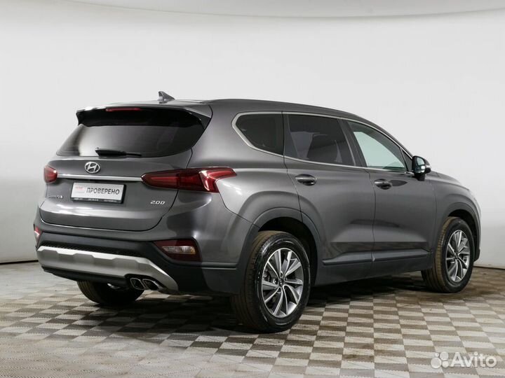 Hyundai Santa Fe 2.0 AT, 2019, 32 600 км