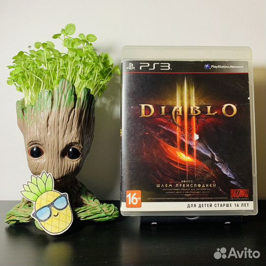Diablo 3 для PS3, полностью на русском, б/у