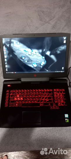 Игровой ноутбук HP Omen 17.3