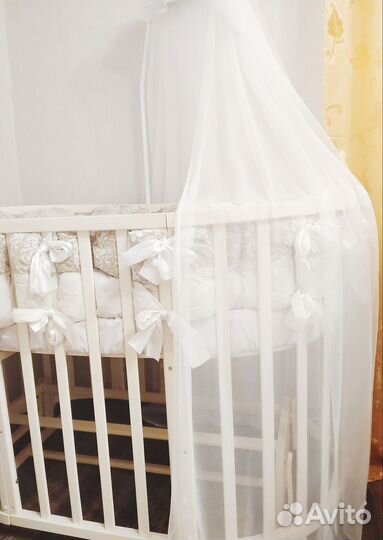 Бортики в детскую кроватку