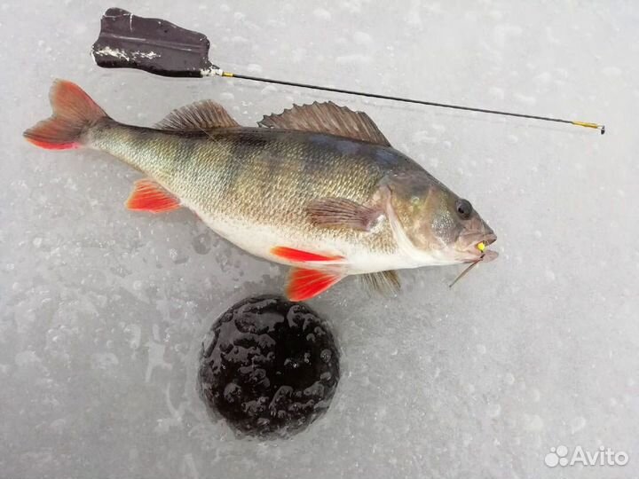 Зимние блесны на окуня ручной работы. Набор 5шт