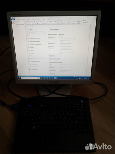 Dell Latitude E6400 работает с внешним монитором