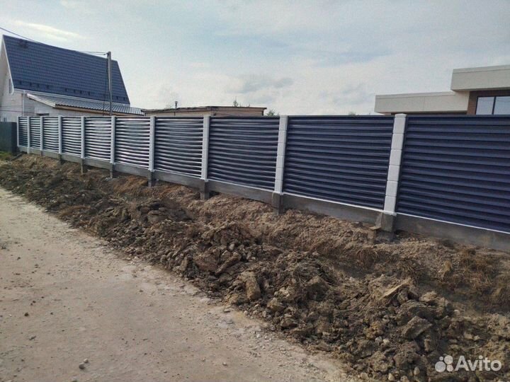 Забор жалюзи ламели с доставкой