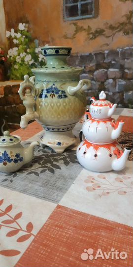 Самовары декоративные СССР