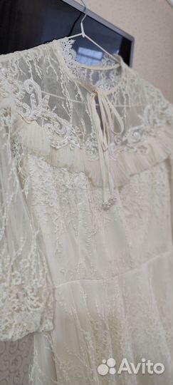 Вечернее платье миди 44 46