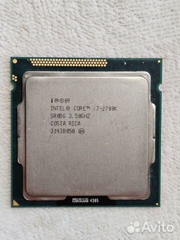 Процессор intel core i7-2700k