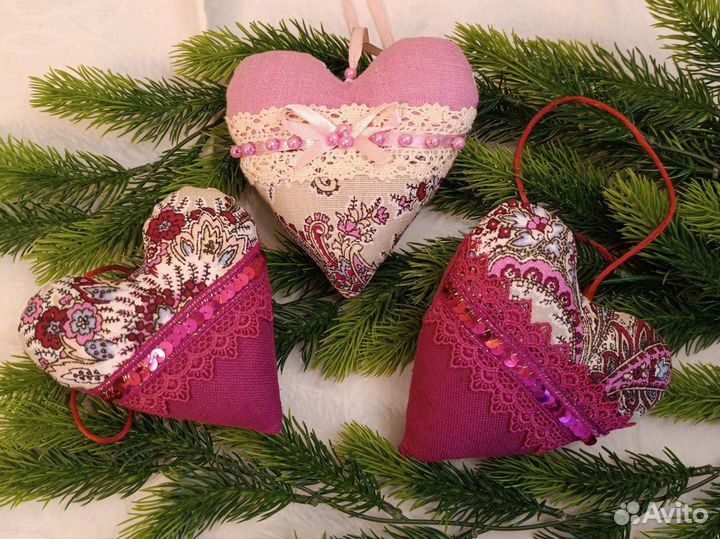 Игрушки ручной работы, текстиль