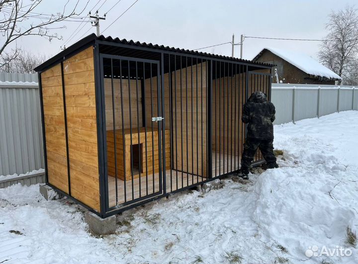 Вольер для собак в рассрочку