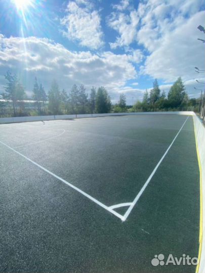 Бесшовное резиновое покрытие