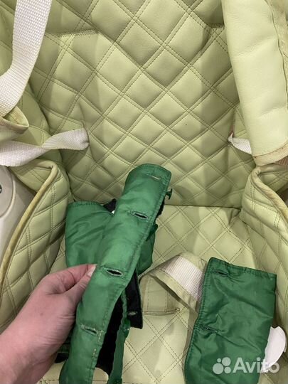 Стул для кормления Babyton Зелено-белый