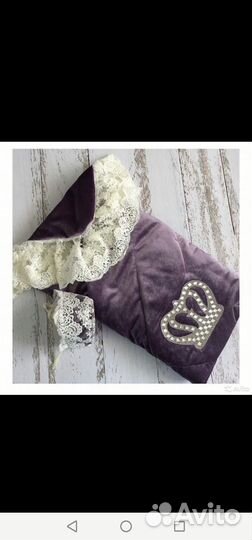 Конверт на выписку одеяло