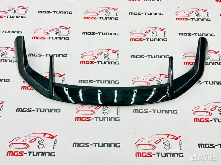 Спойлер BMW X3 G01 стиль M-Performance черный