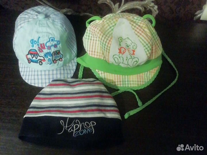 Кепки детские, панамки