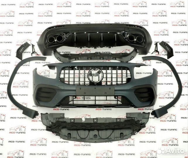 Обвес в стиле 45 AMG Mercedes GLB-class X247 глб