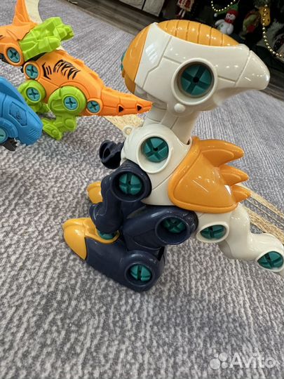 Динозавры игрушки конструктор