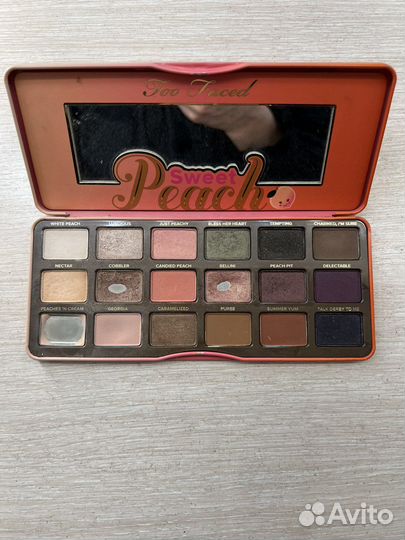 Палетка теней revolution, too faced, urban decay