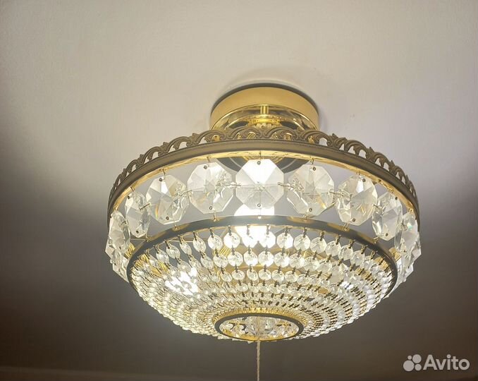 Люстра и 2 бра