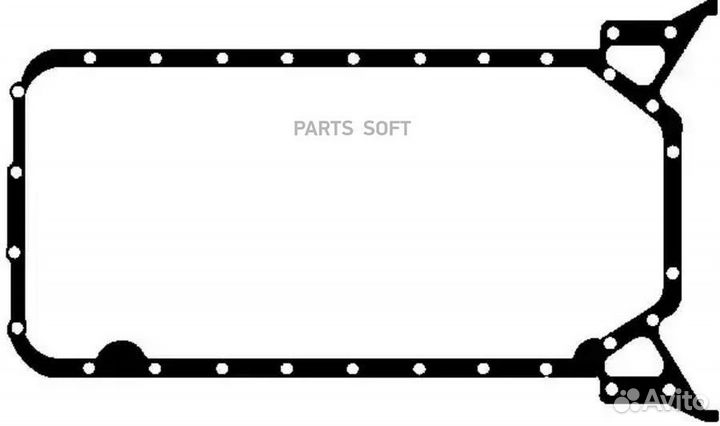 Victor reinz 712620410 Прокладка картера двигателя