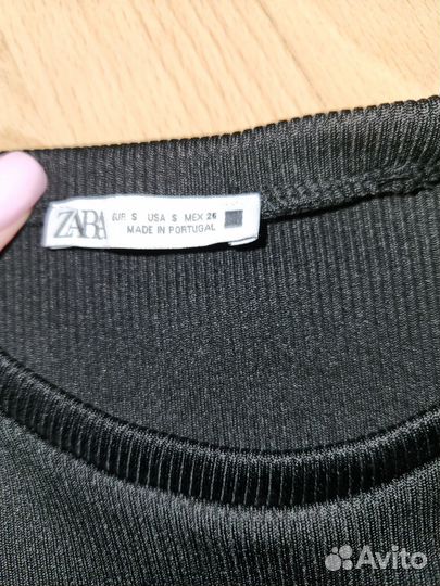 Zara лонгслив женский