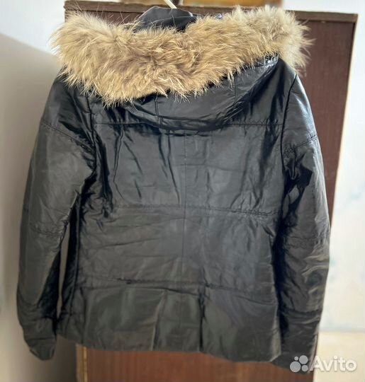 Курта из натуральной кожи