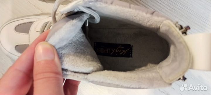 Кеды (ботинки) женские натуральная кожа демисезон