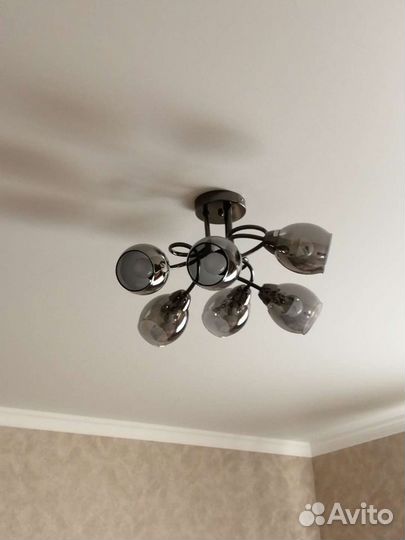 Люстра потолочная бу