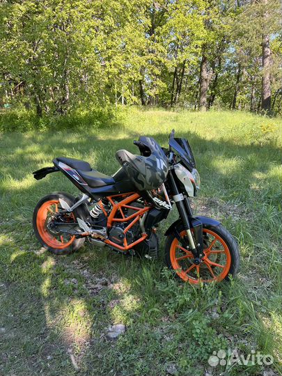 Багажник ktm duke 390