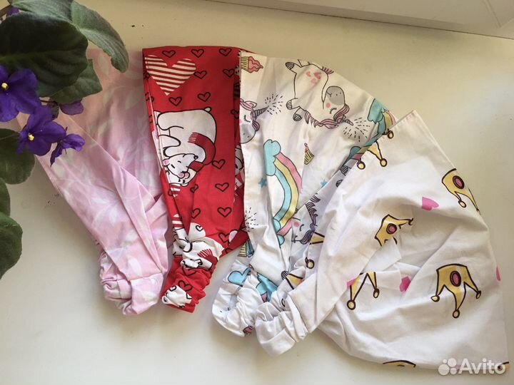 Косынка на резинке для девочки новая