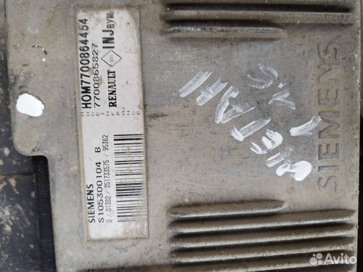 Эбу(мозги) Рено Меган 1 к7м 1.6 siemens