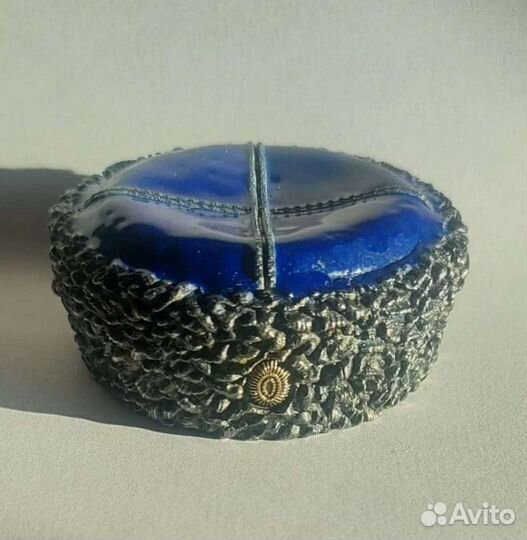 Солонка серебро эмаль 1А 84