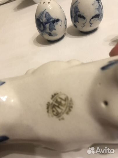 Набор для специй. Гжель