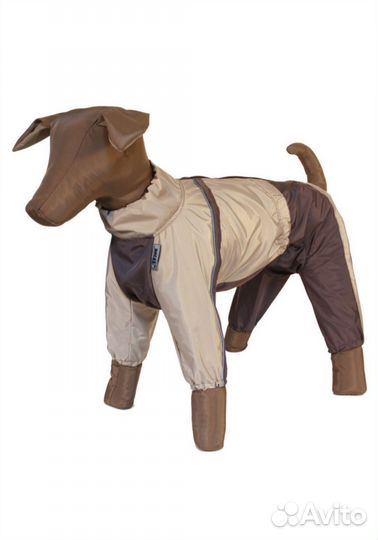 Комбинезон дождевик для собаки кобеля