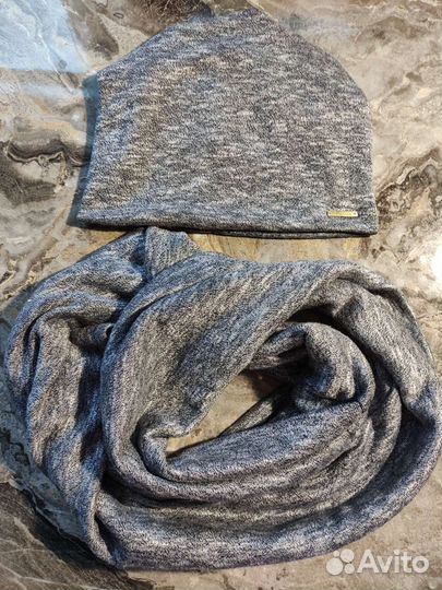 Набор шапка шарф женский